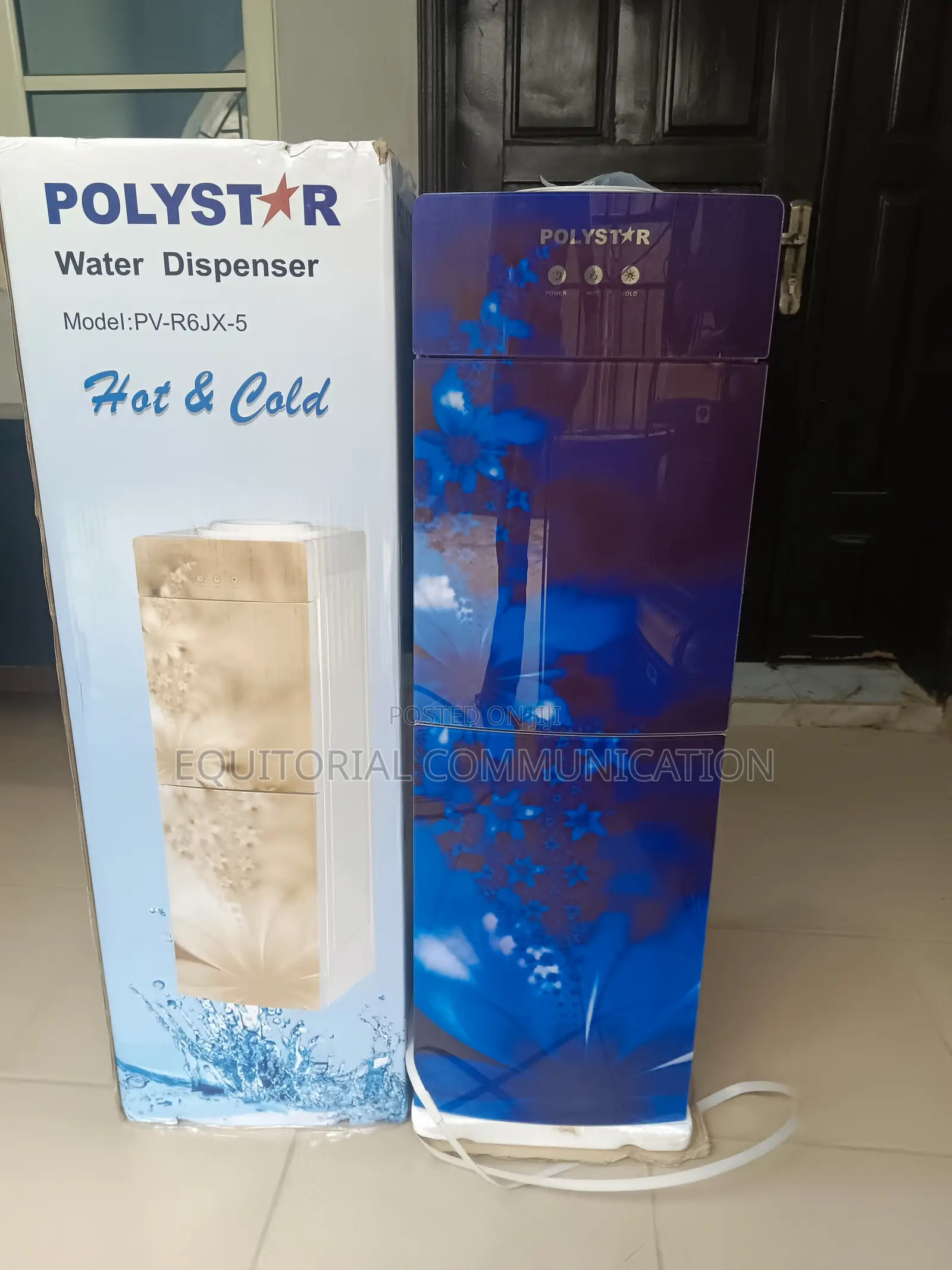 Polystar Pv-R6jx-5 Water Dispenser – Low Electricity Consumption