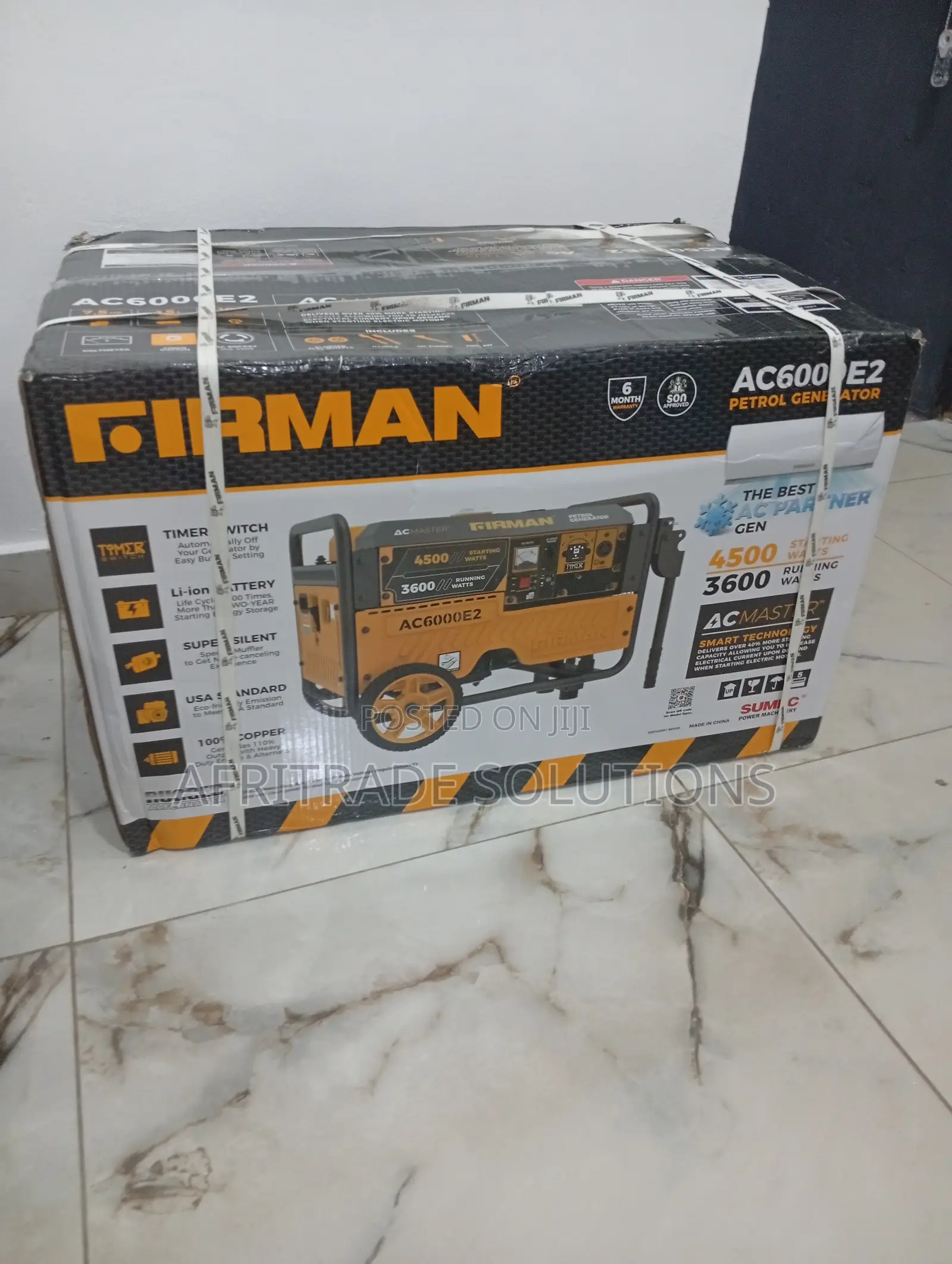 Firman Ac 6000e2 4.5kva – Smart Energy for Modern Living