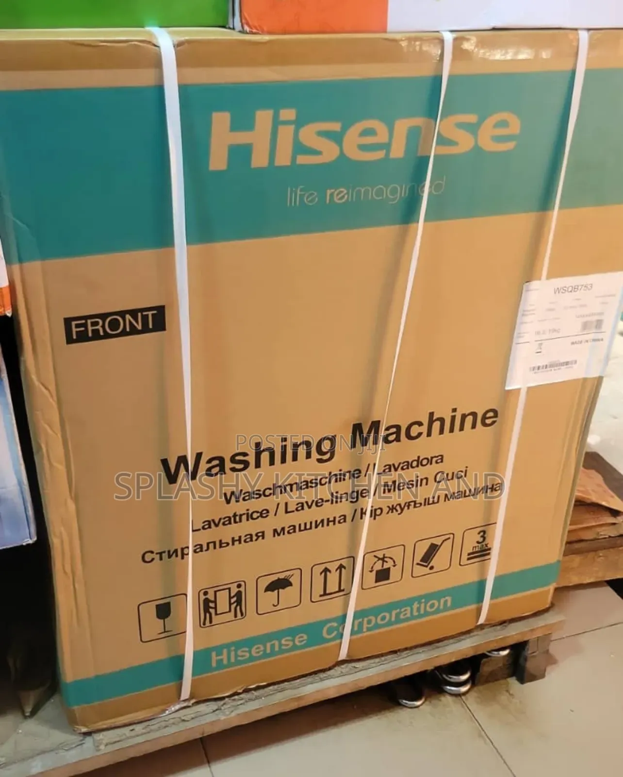 Hisense 7.5kg Washing Machine