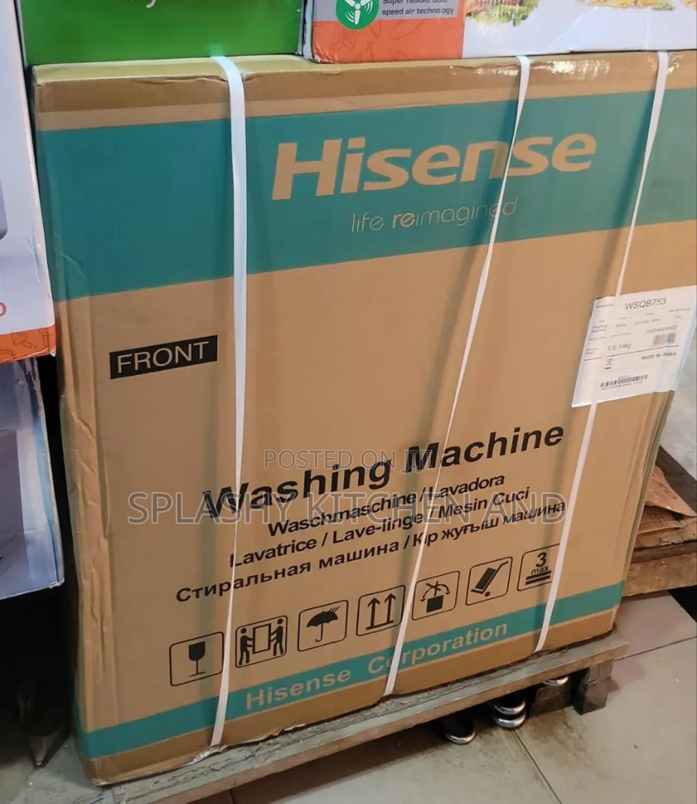 Hisense 7.5kg Washing Machine
