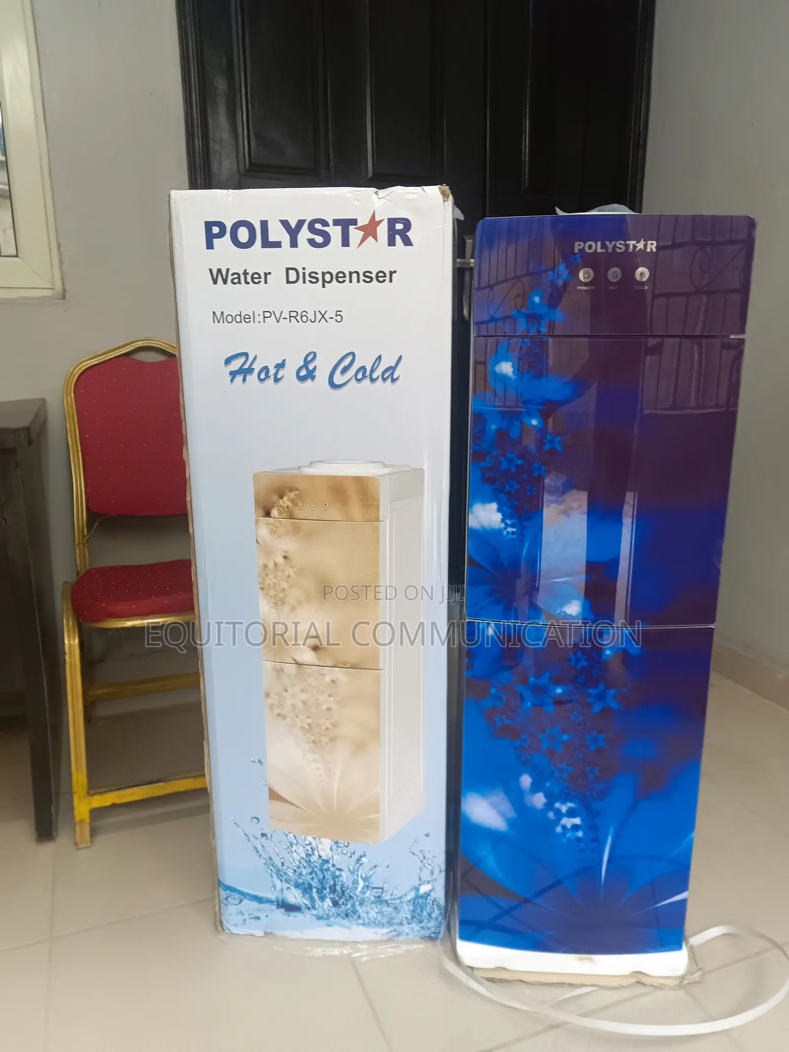 Polystar Pv-R6jx-5 Water Dispenser – R134a Cooling + Child Lock