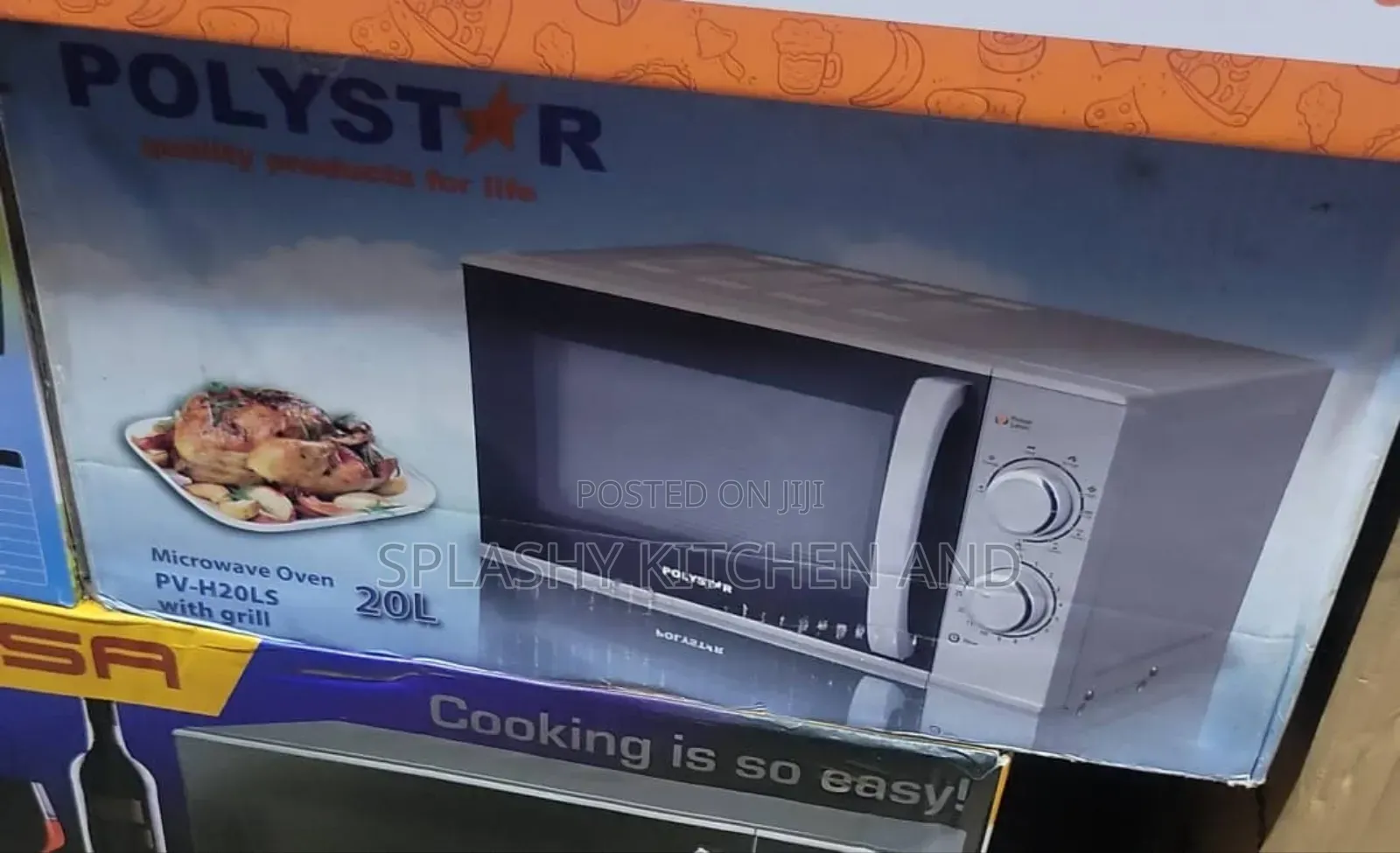 Polystar 20l Microwave With Grill