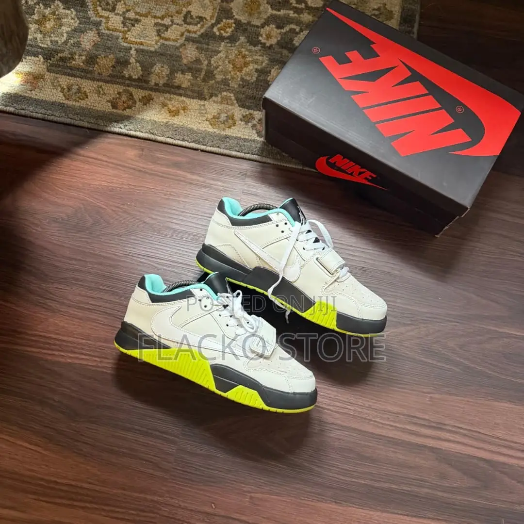 Original Travis Scott X Jumpman Cactus Jack Reverse Bright Sneakers
