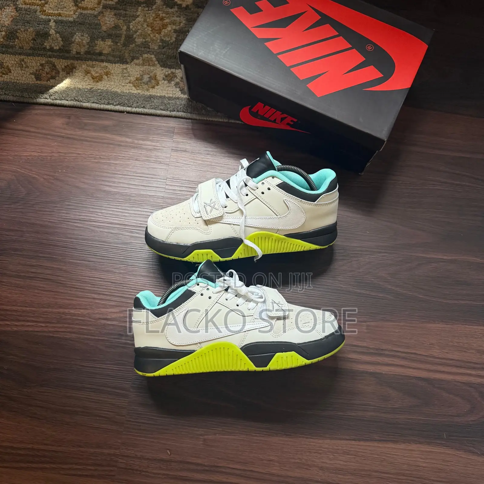 Original Travis Scott X Jumpman Cactus Jack Reverse Bright Sneakers