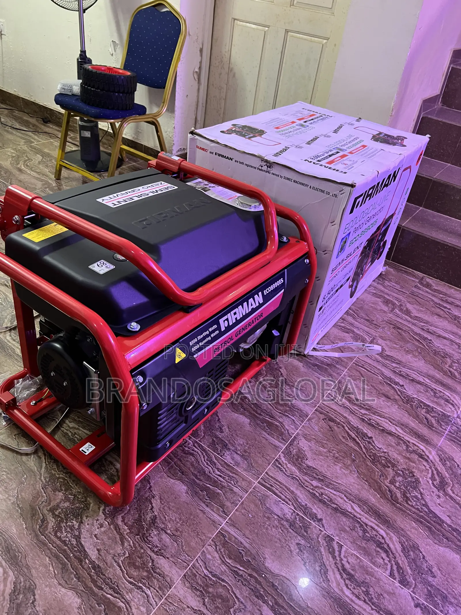 Firman 6.0kva Key Start – Reliable Eco8990es Long-Run Generator