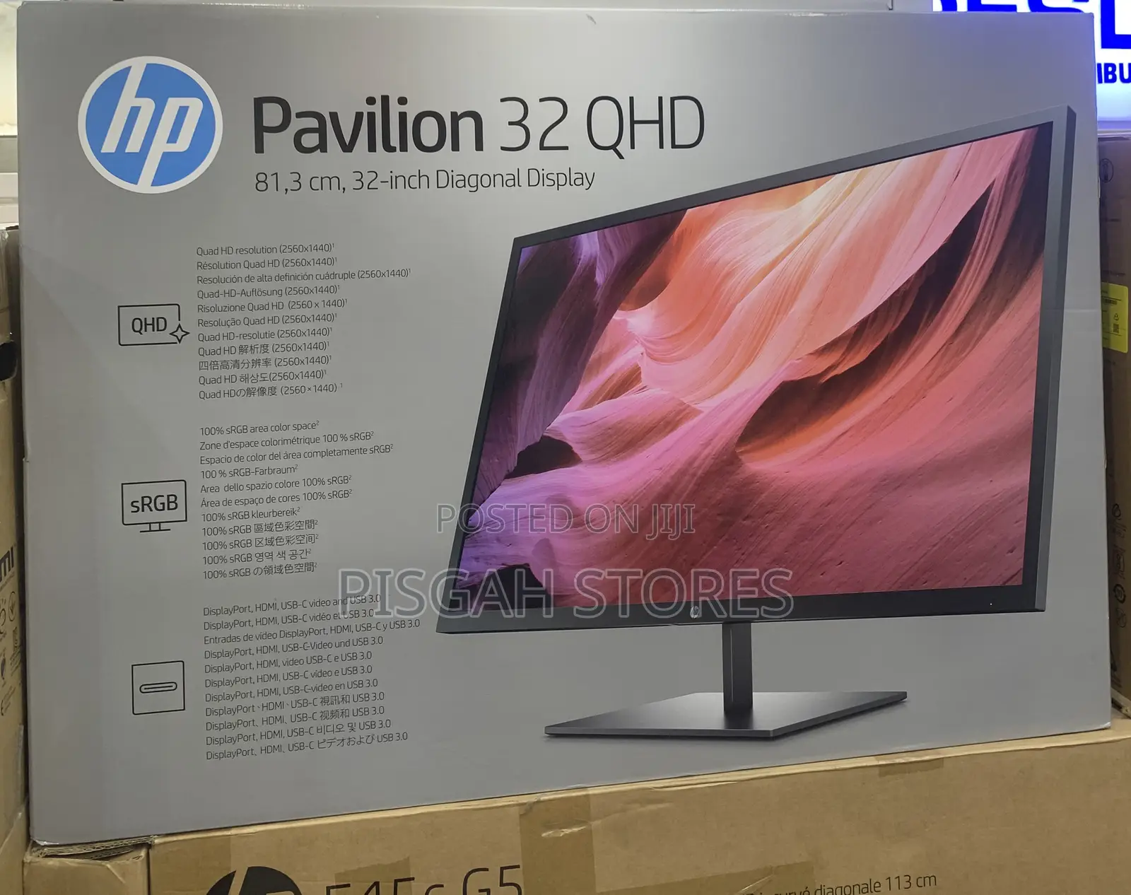 Hp Pavilon 32 QHD Monitor