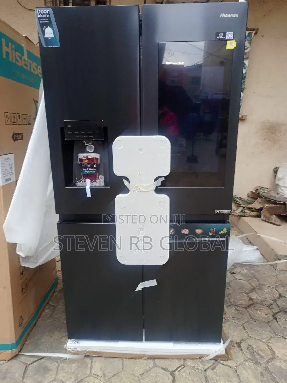 Hisense Cross Door Refrigerator 538l – Pureflat Smart Series (68wcd)