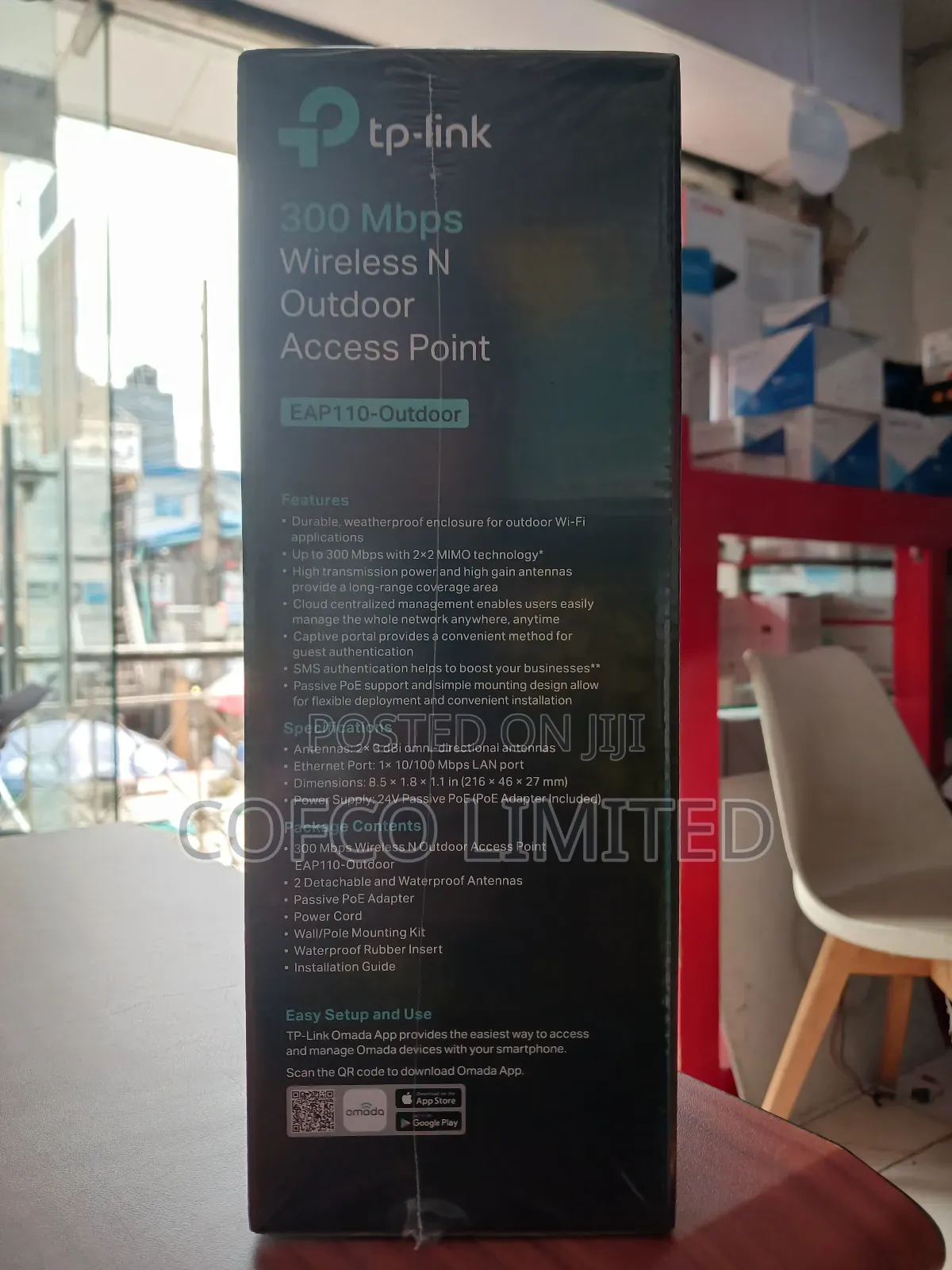 Tp-Link Omada 300 MBPS Wireless N Outdoor Access Point