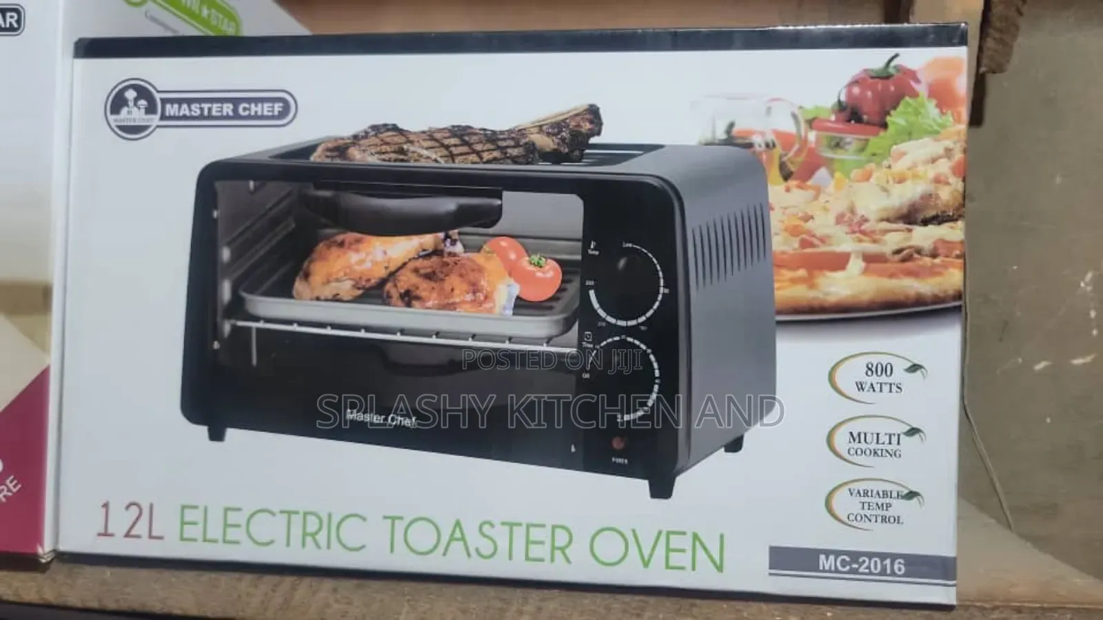 Crown Star 12 Liters Electric Oven With Top Grill Function
