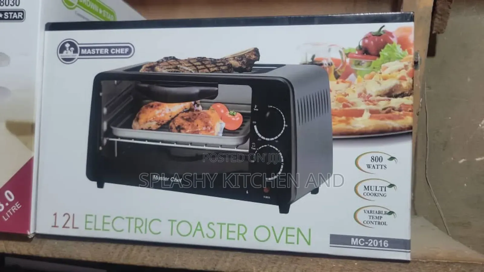 Crown Star 12 Liters Electric Oven With Top Grill Function