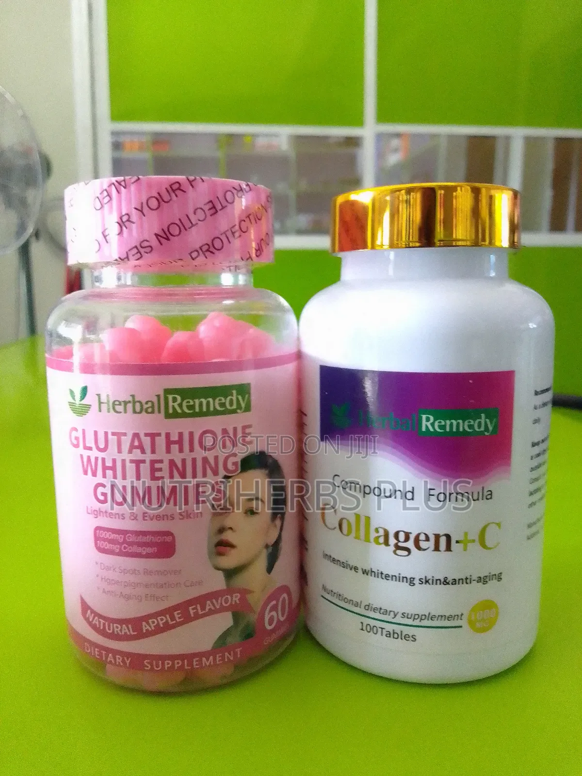Herbal Remedy Collagen+ C + Glutathione Whitening Gummies: Effective