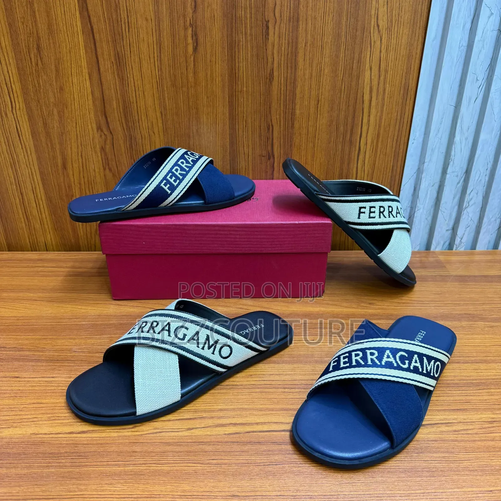 Original Salvatore Ferragamo Slippers Available in Store