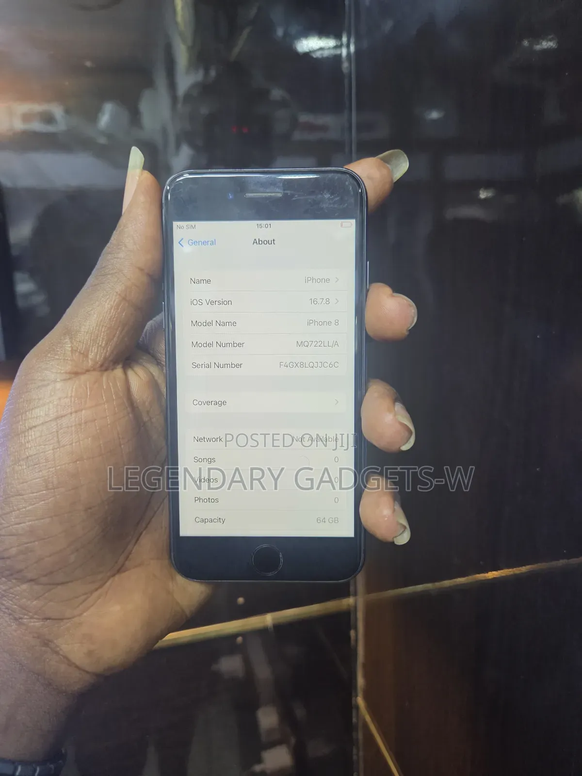 Apple iPhone 8 64 GB Black