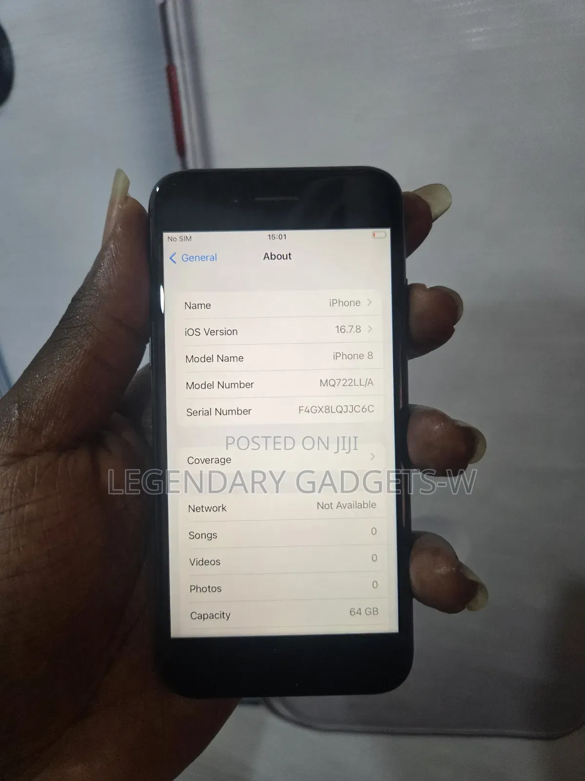 Apple iPhone 8 64 GB Black