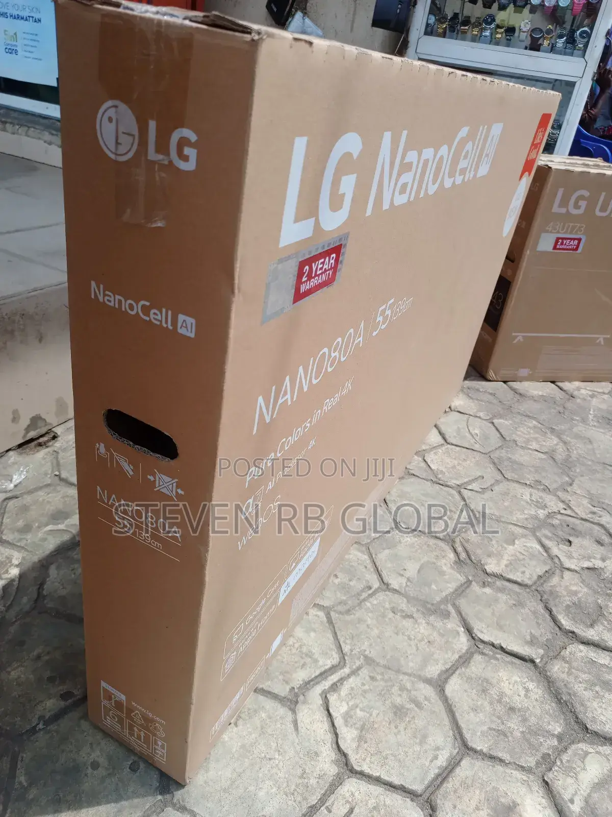 Lg 55 Inches Nanocell Nano80 Smart Tv (2025 Model)