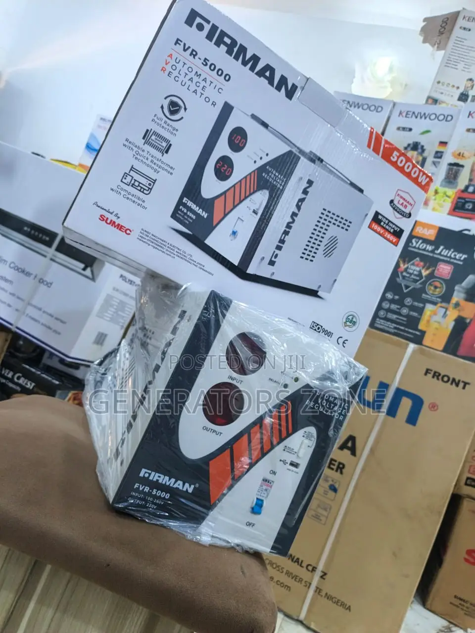Energy-Efficient Firman FRV-5000 5kva Voltage Regulator