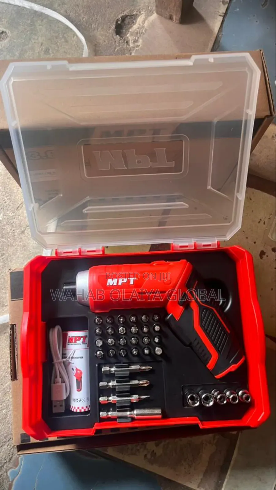 MPT 3.6v Li-Ion Cordless Screwdriver – Compact Rechargeable Tool