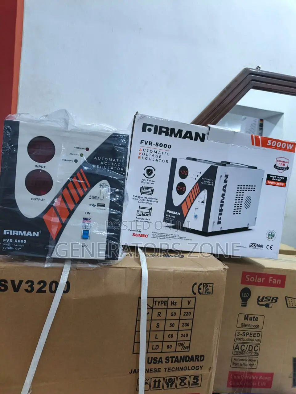 Firman FRV-5000 5kva Floor Voltage Balancer