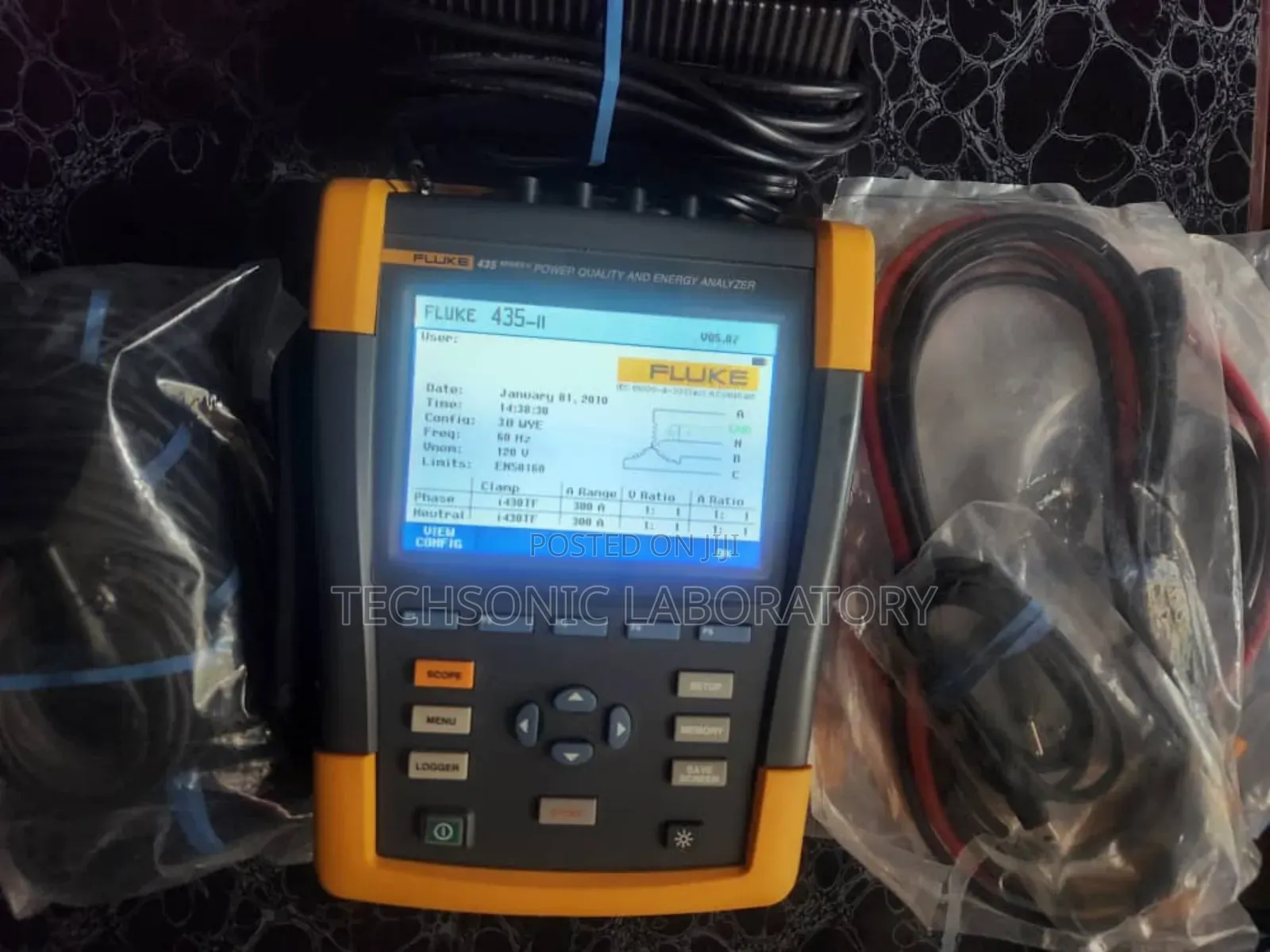 Fluke 435 Power Quality and Energy Analyser