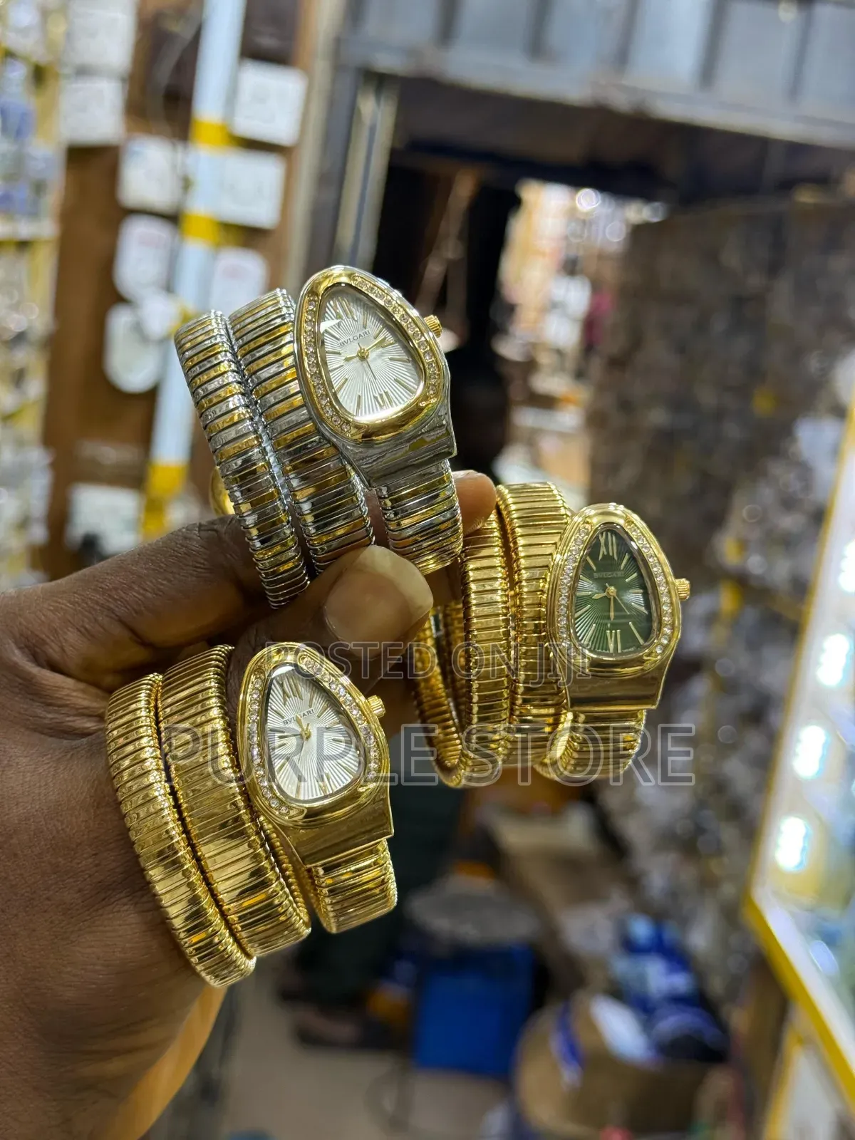Bvlgari Women's Gold Wristwatches