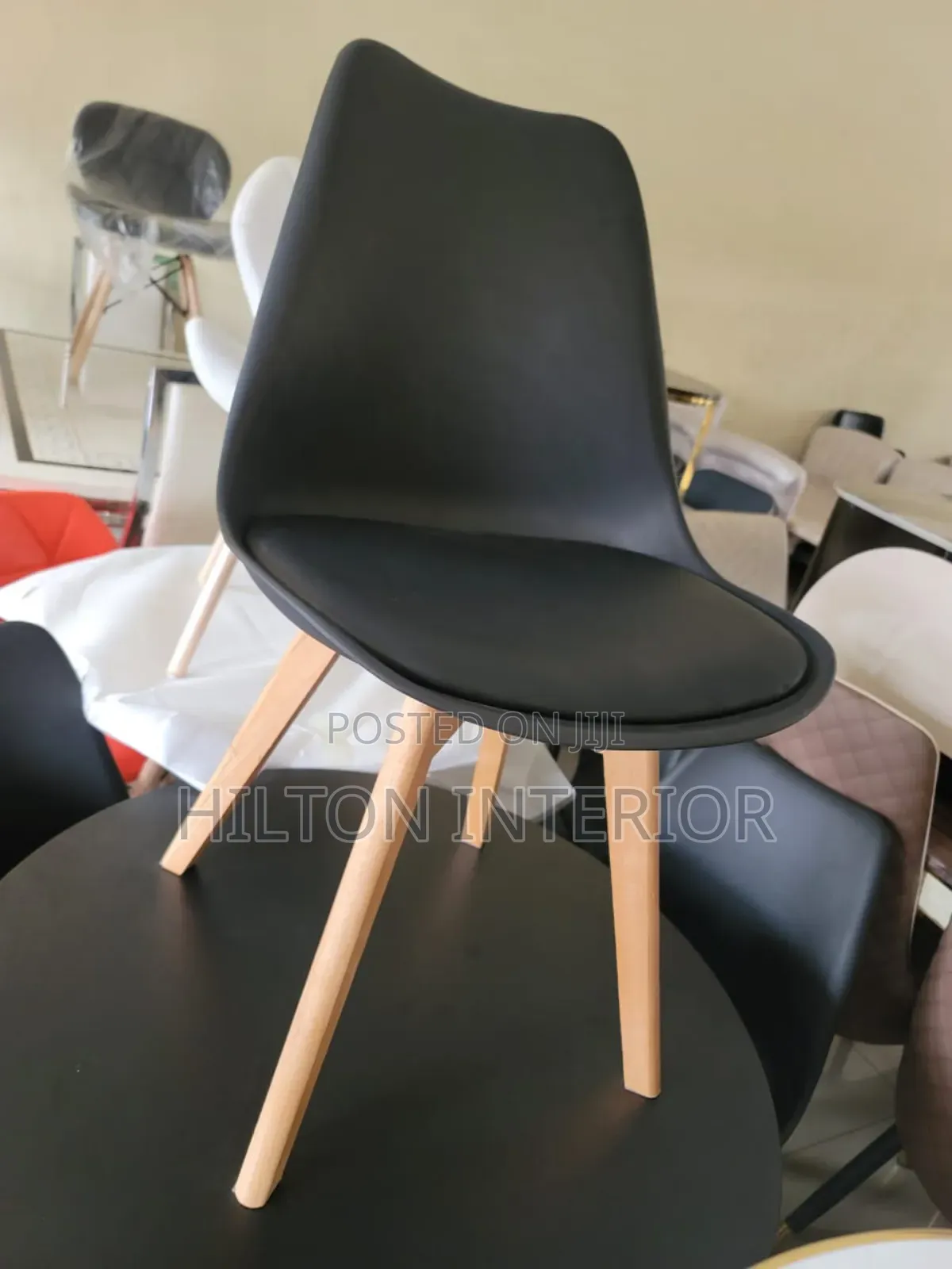 Oak Leg Restaurant Chair