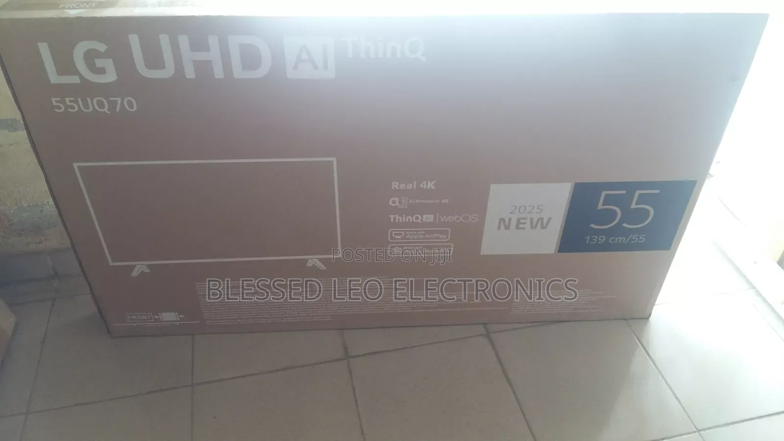 55inches With Breathtaking Visal Tv