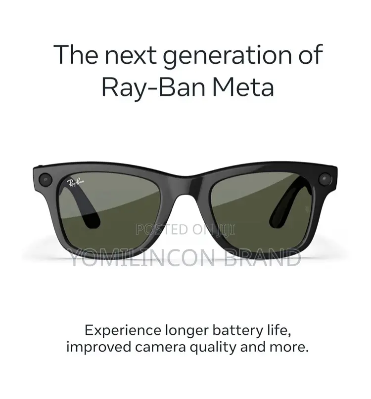 Ray-Ban | Meta Skyler (Gen 2) - Shiny Black, Green Lenses