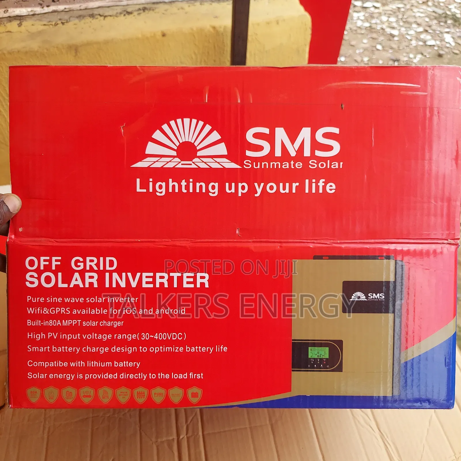 Hybrid Inverter 2kva 12v Suitable for Tubular, Lithium, Agm