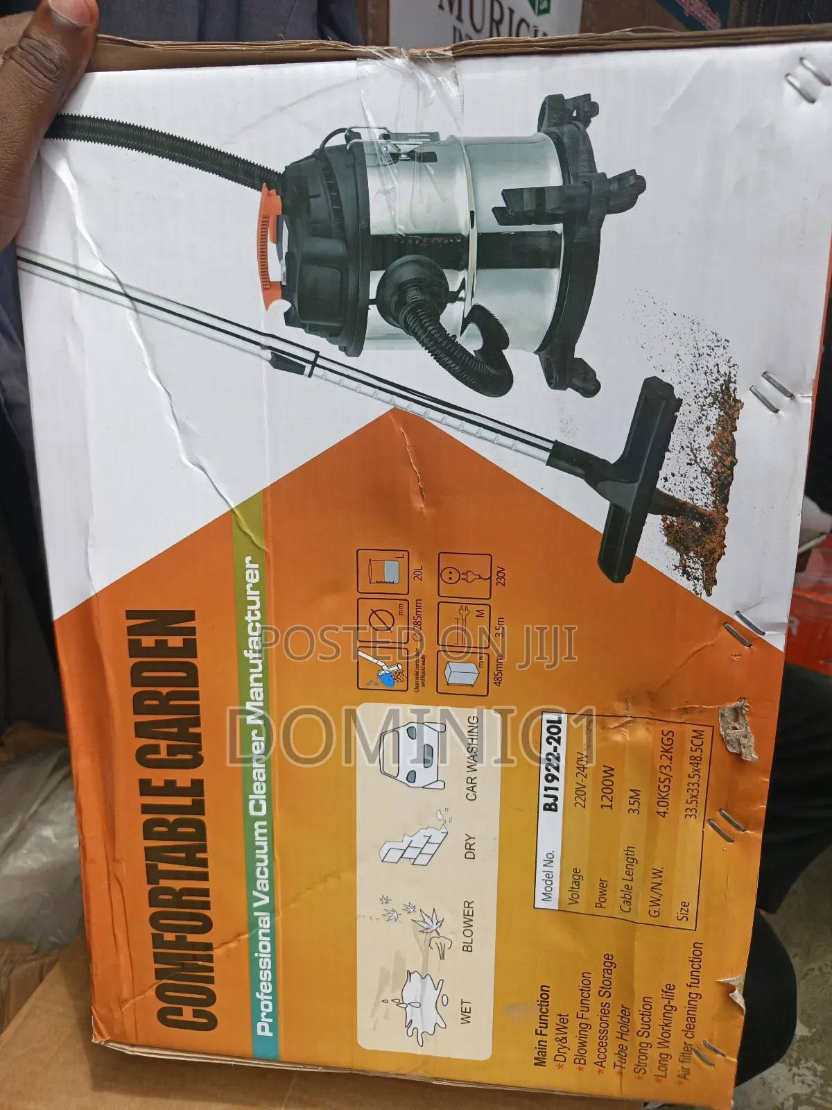Wet And Dry Vacuum Cleaner Comfortable Garden