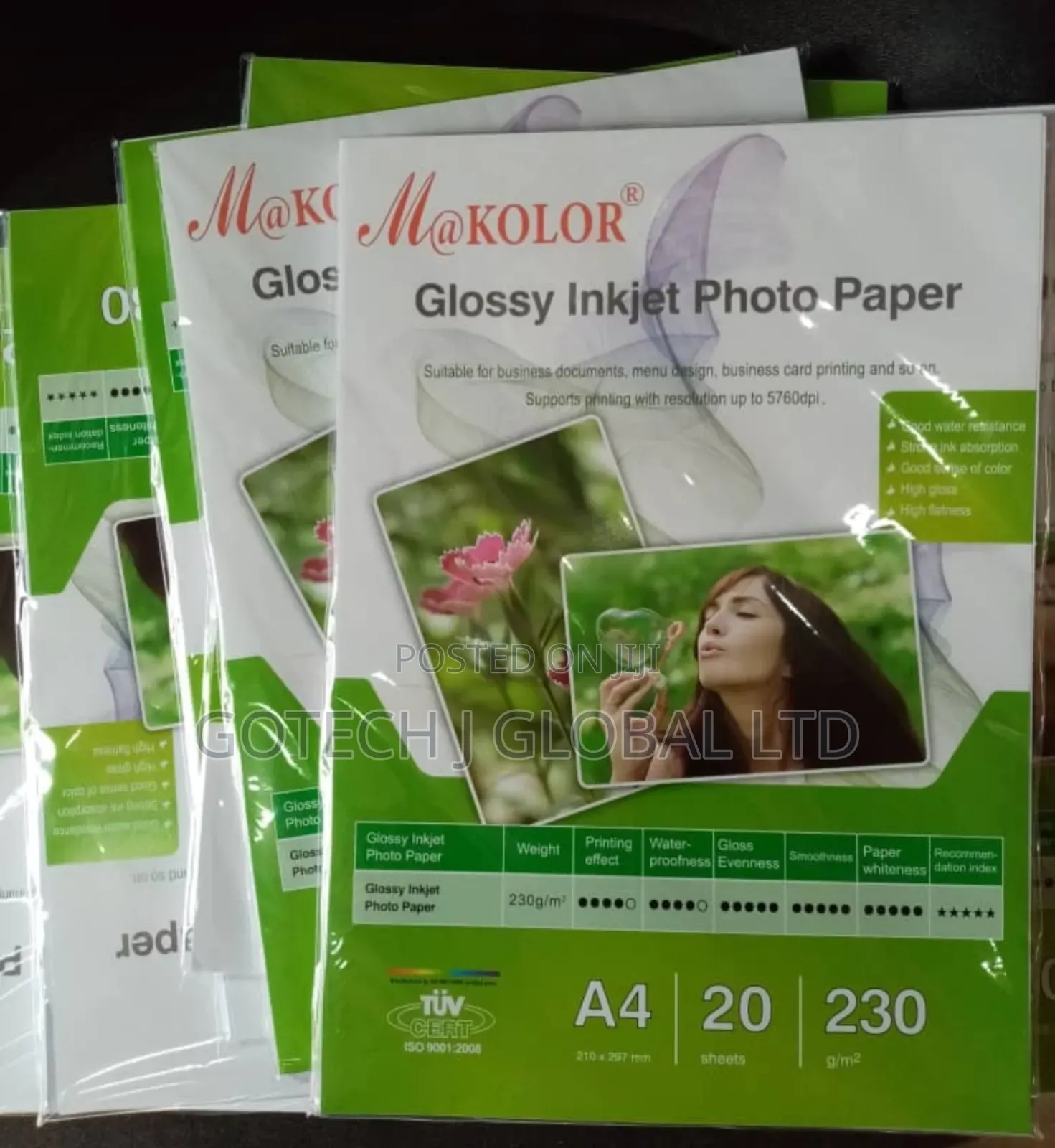 A4 Photo Paper Makolor Glossy