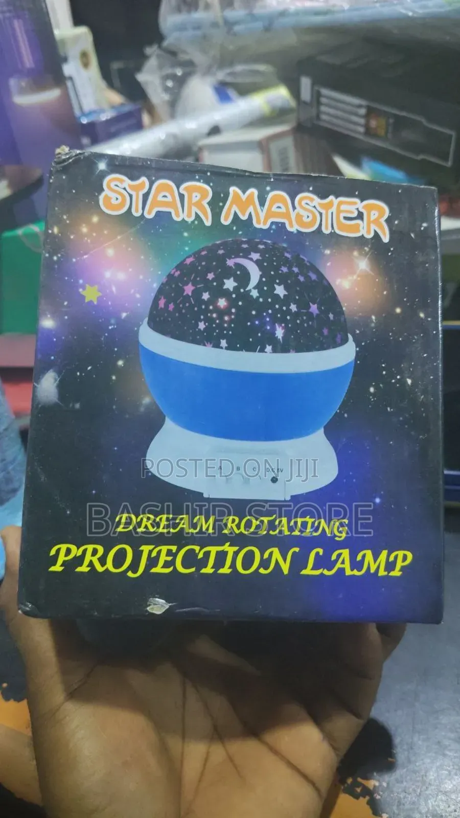 Star Master Dream Rotating Projection Lamp.