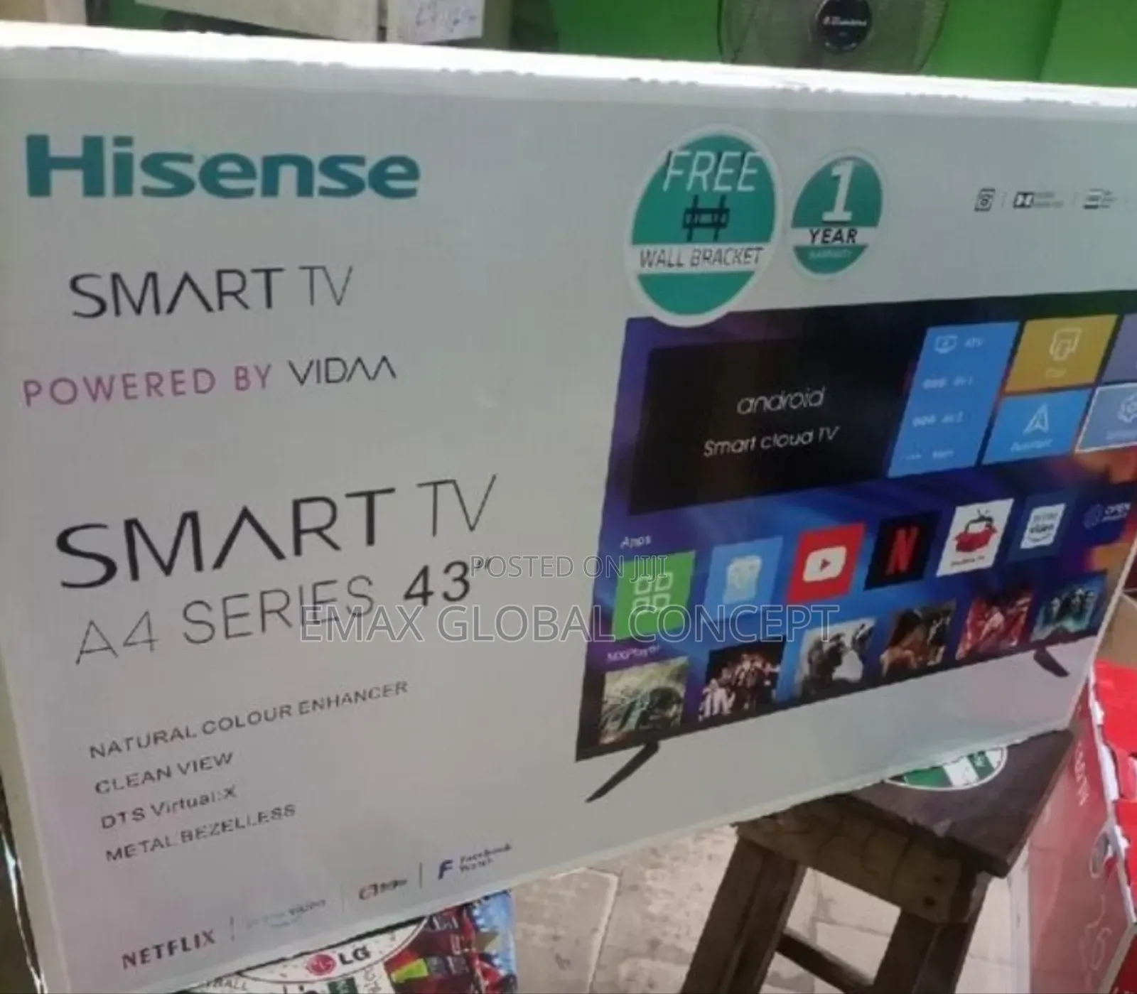 Brand New Hisense Smart 43 Inches
