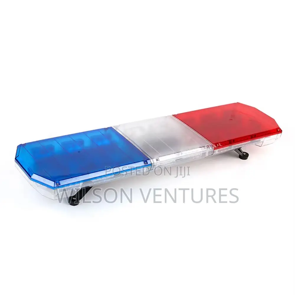 Blue White Red Led Flashing Light Bar Truck Ambulance Siren