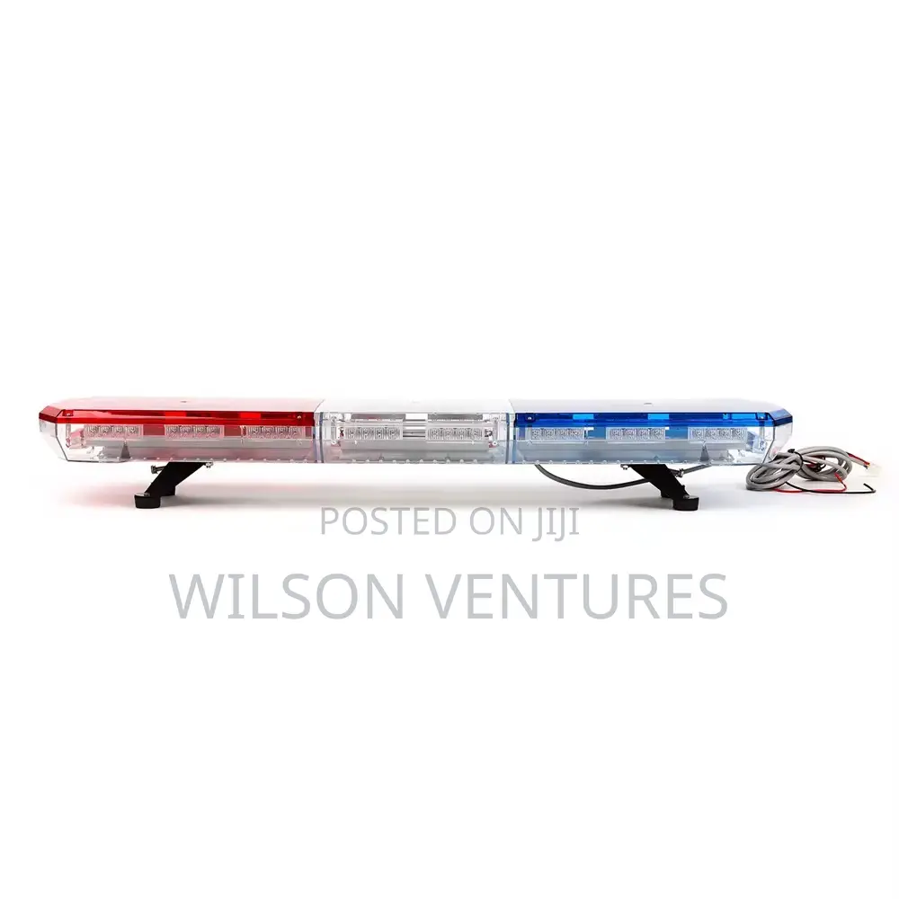 Blue White Red Led Flashing Light Bar Truck Ambulance Siren