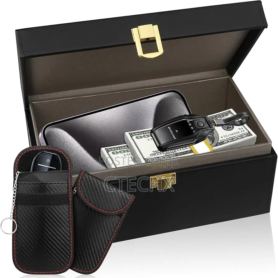 Faraday Box . Car Key Signal Blocker Box for Car Security Anti-Theft
