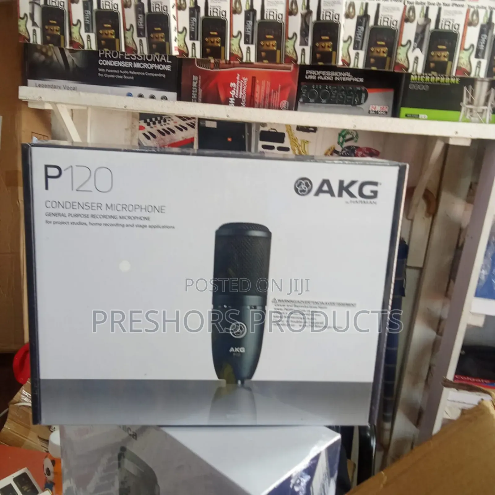 Original P120 Akg Condenser Microphone