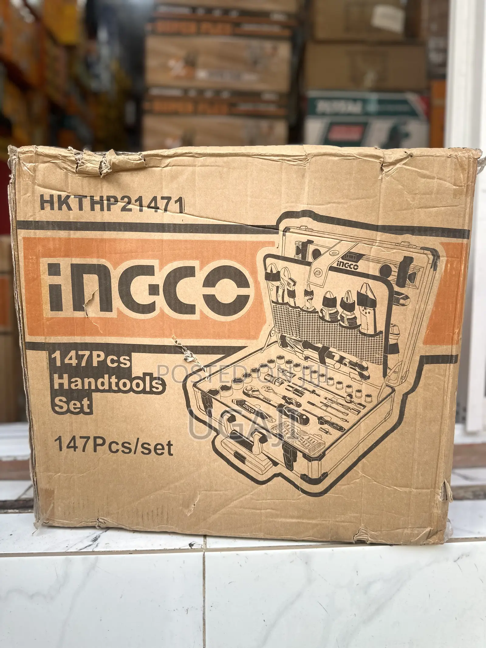 147pcs Ingco Tools Set