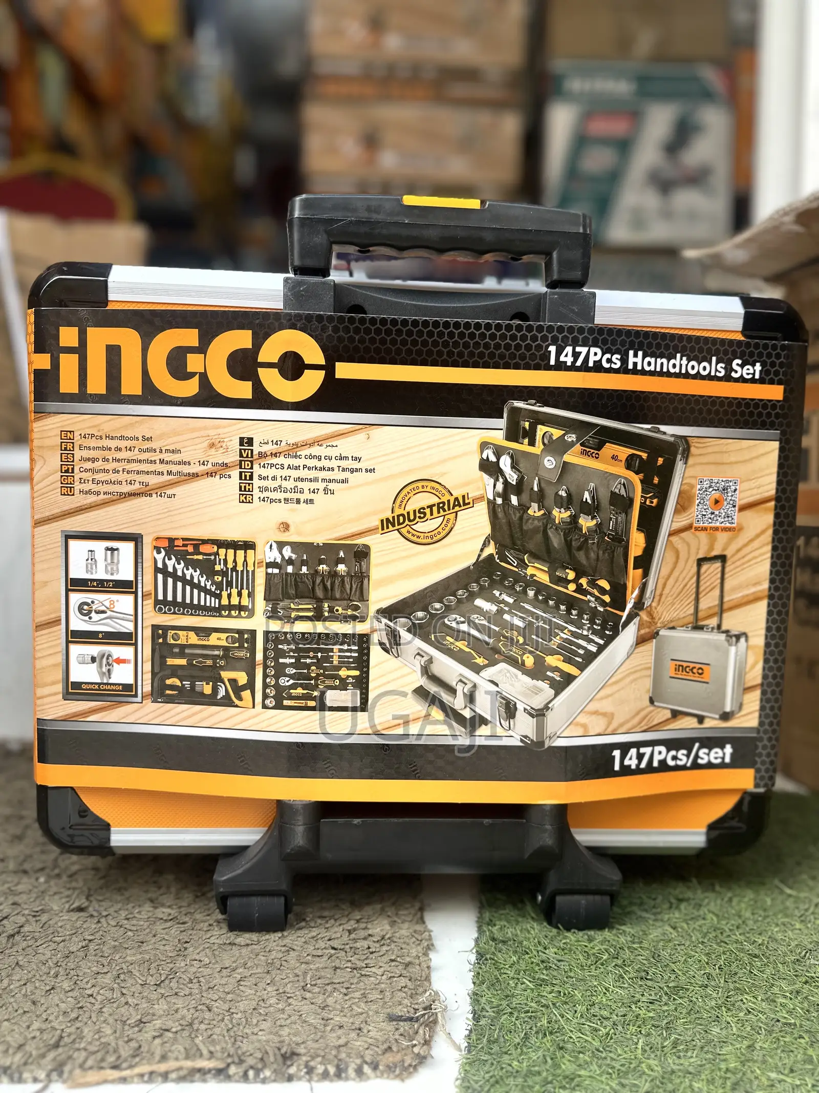 147pcs Ingco Tools Set