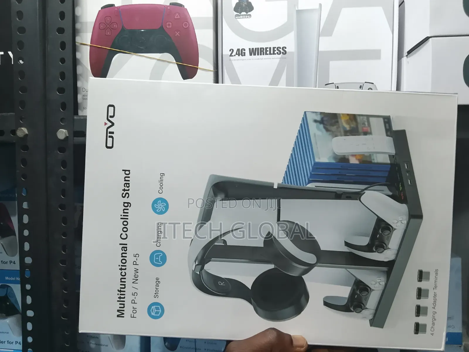 Ps5 Multifunctional Cooling Stand for Fat