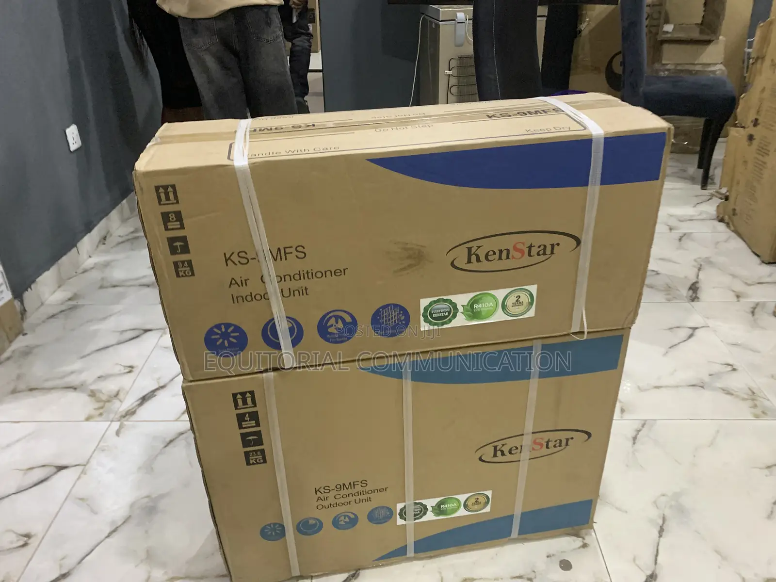 Kenstar Ks-9mfs 1hp Split - Blue Fin Evaporator for Longevity
