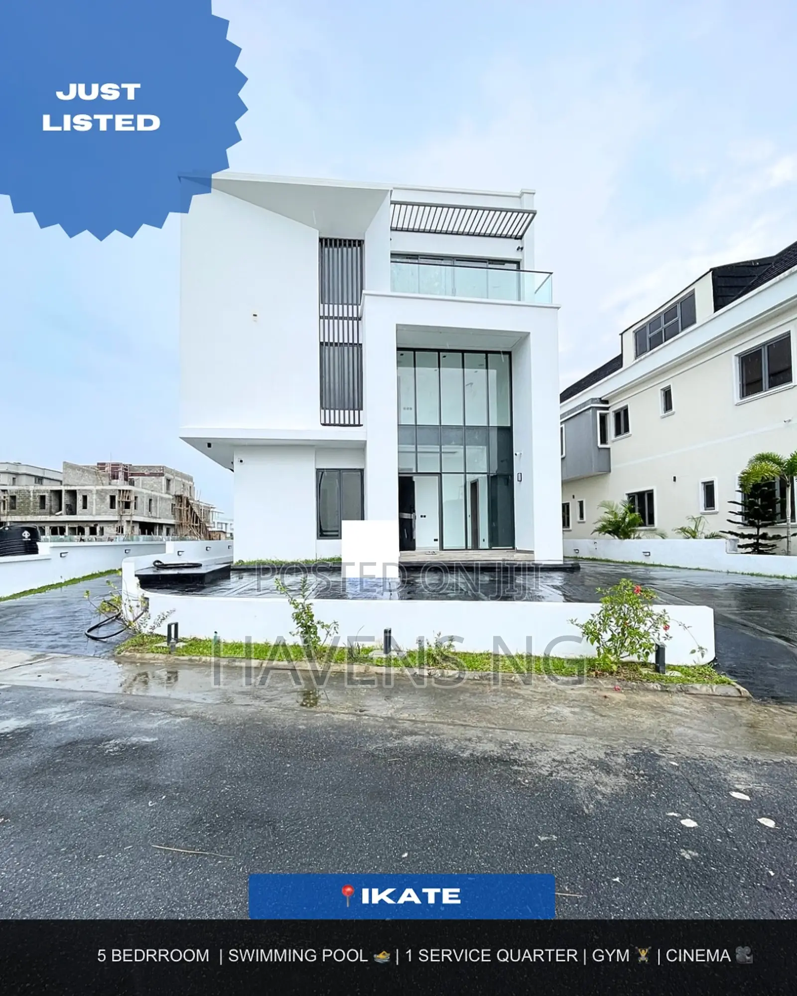 Furnished 5bdrm Duplex in Ikate for sale