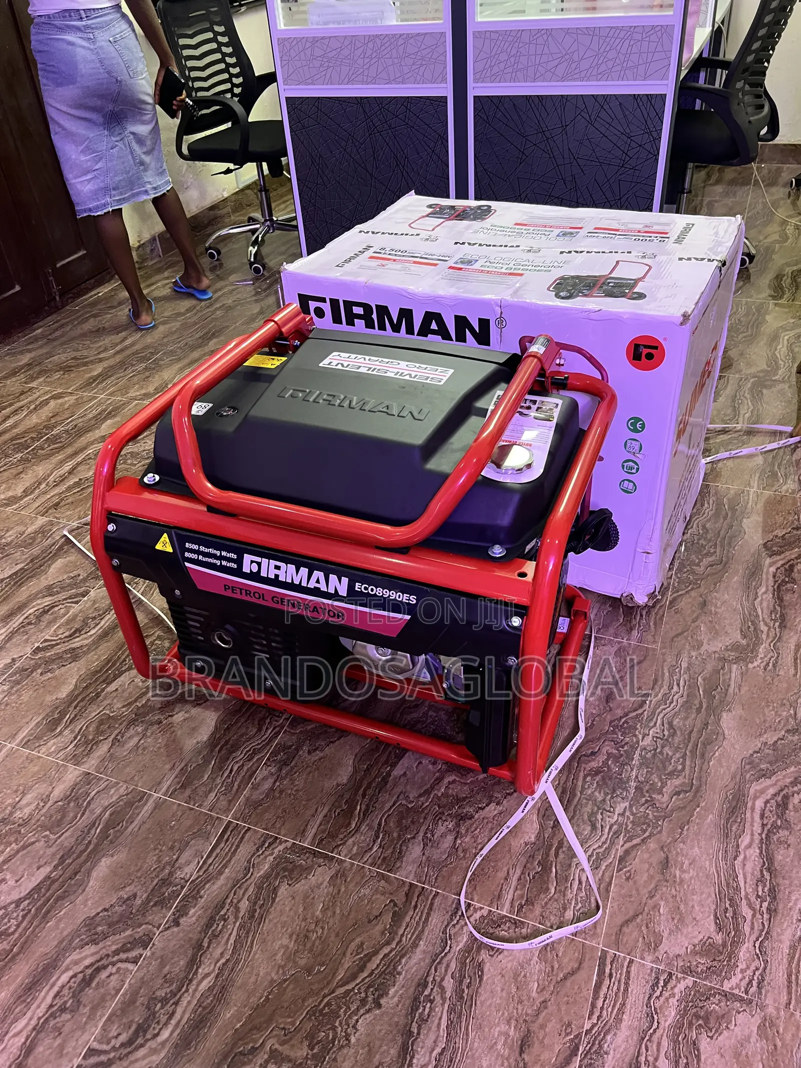 Firman 6.0kva Key Start Generator – Strong Dependable Eco8990es