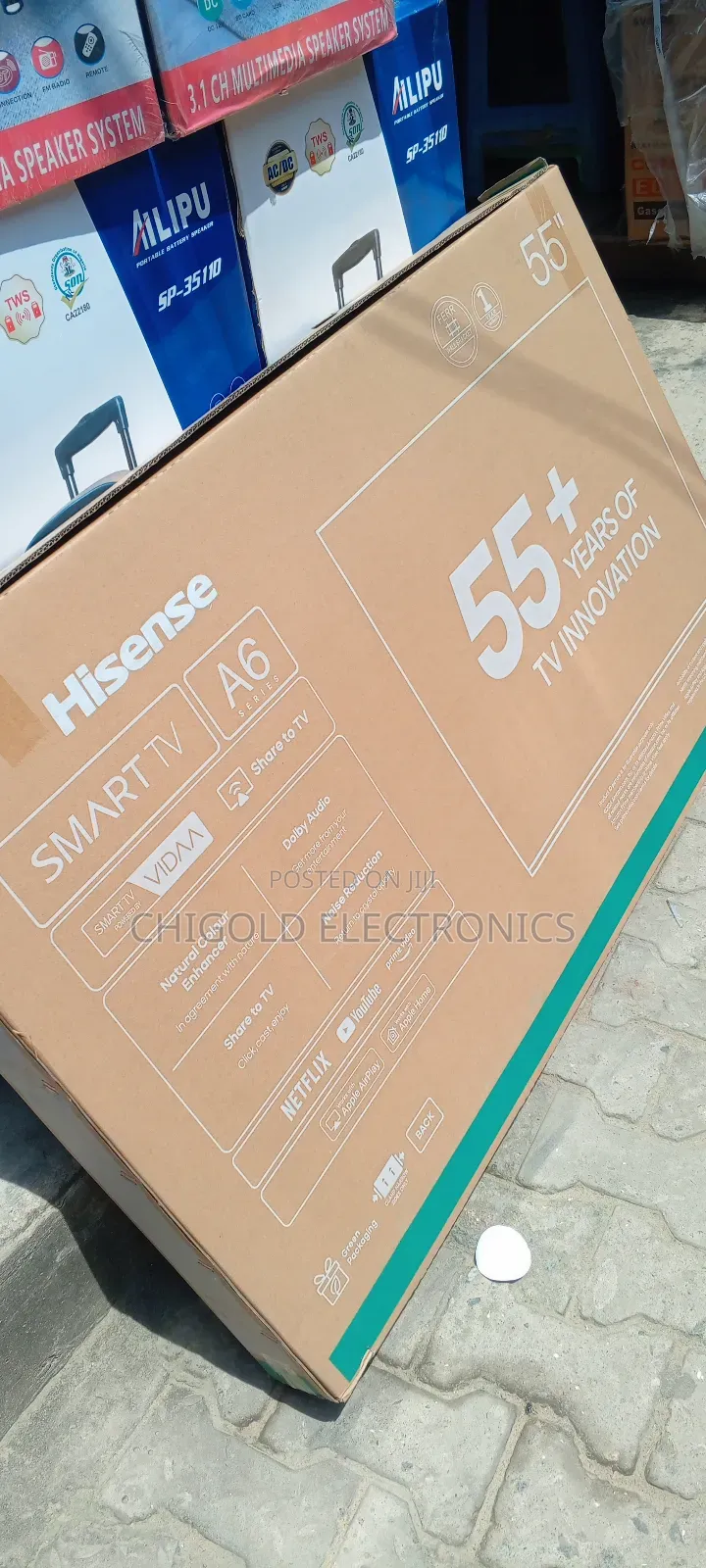 Original Hisense Tv 55 Inches Smart