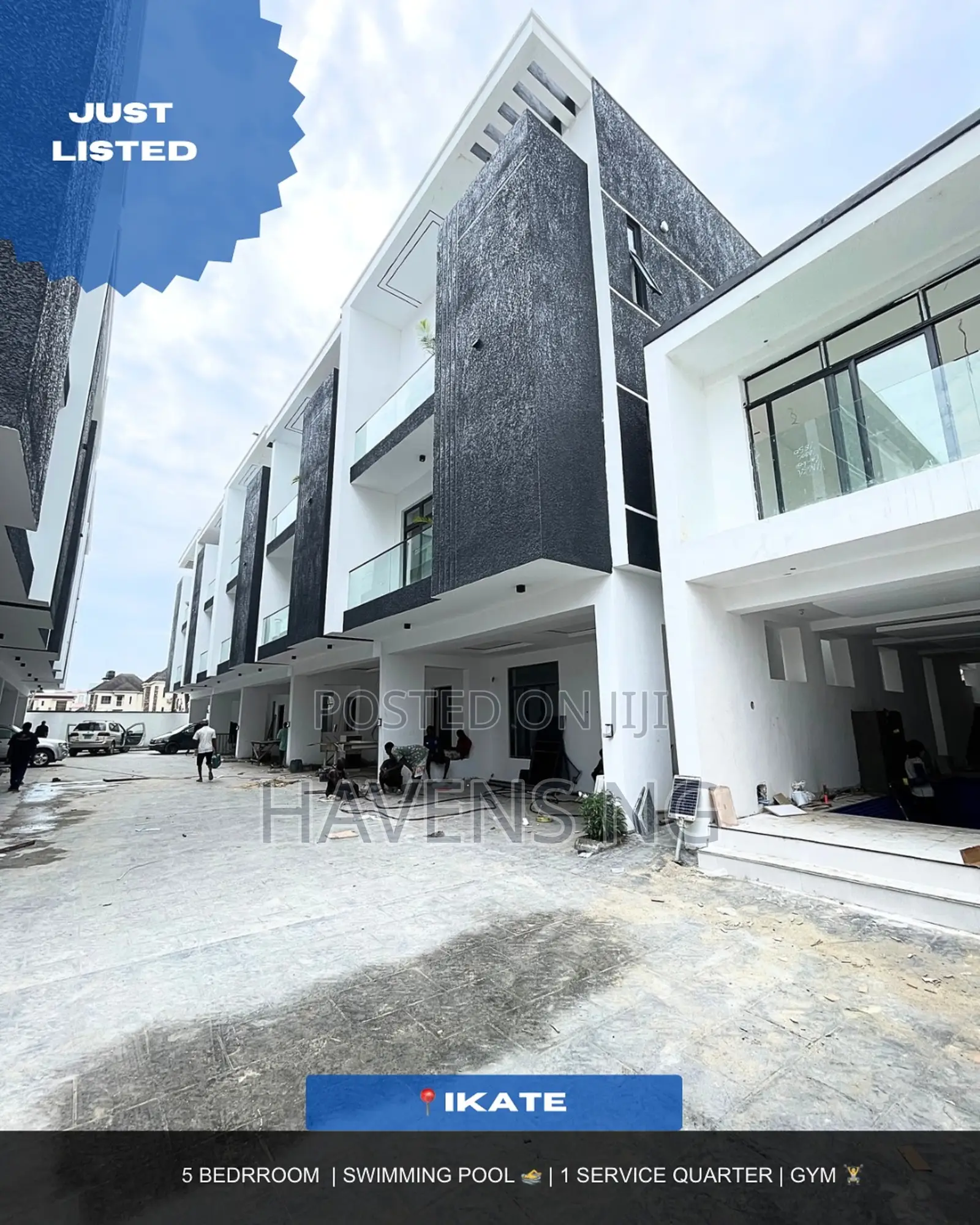 5bdrm Duplex in Ikate for sale