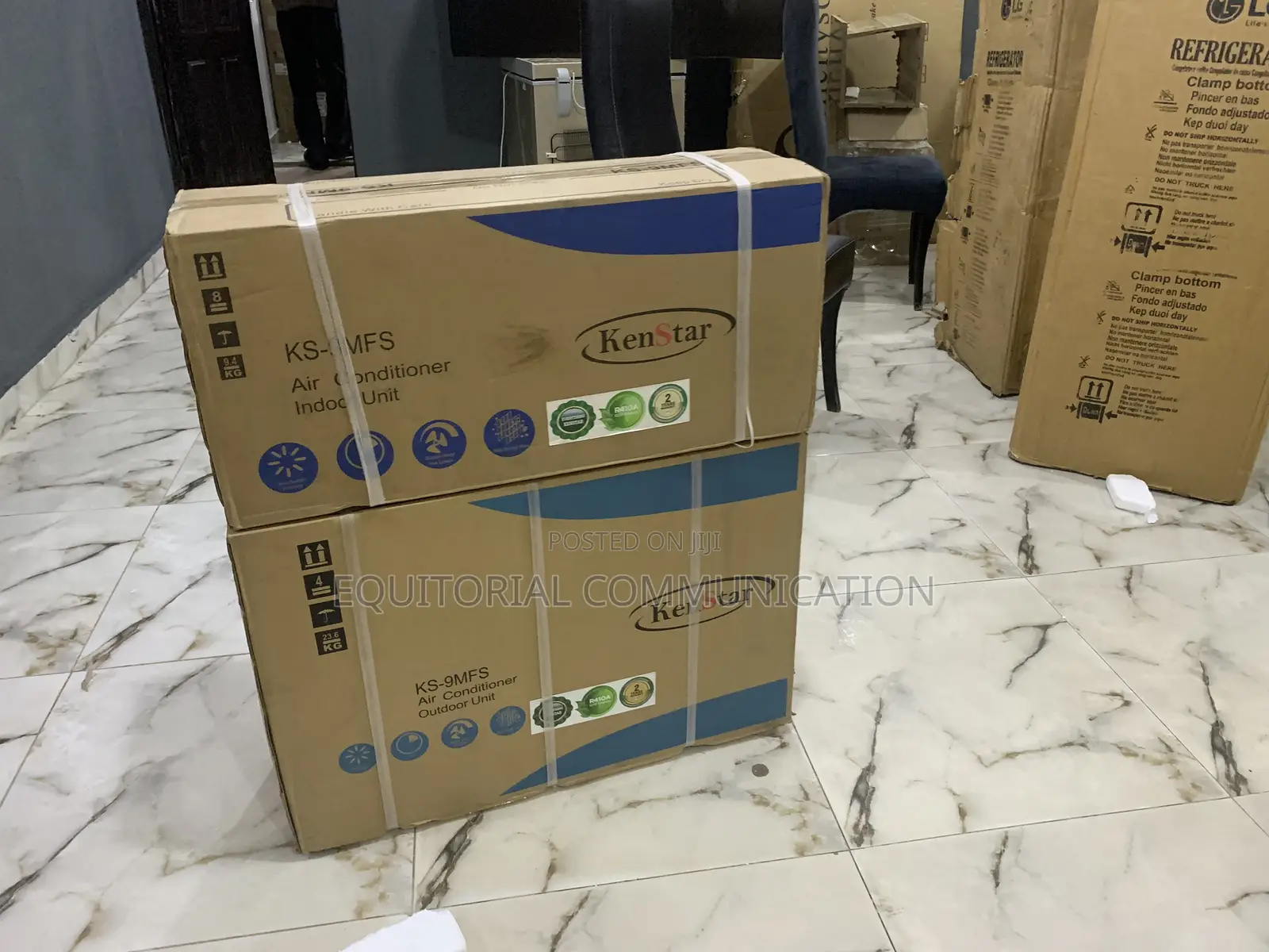 Kenstar 1HP Ks-9mfs Split AC - Fan Speed Control (Low/Med/High)