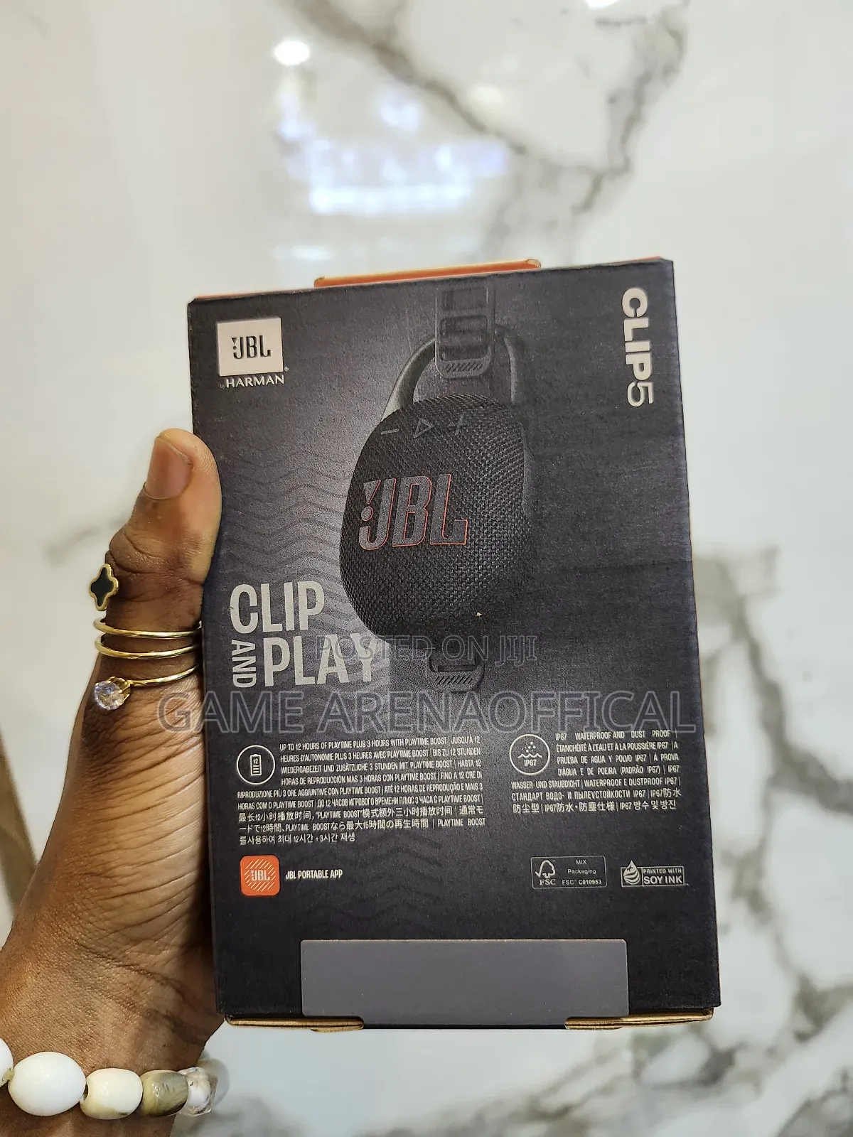 Original JBL Clip 5 – Small Size, Big Sound