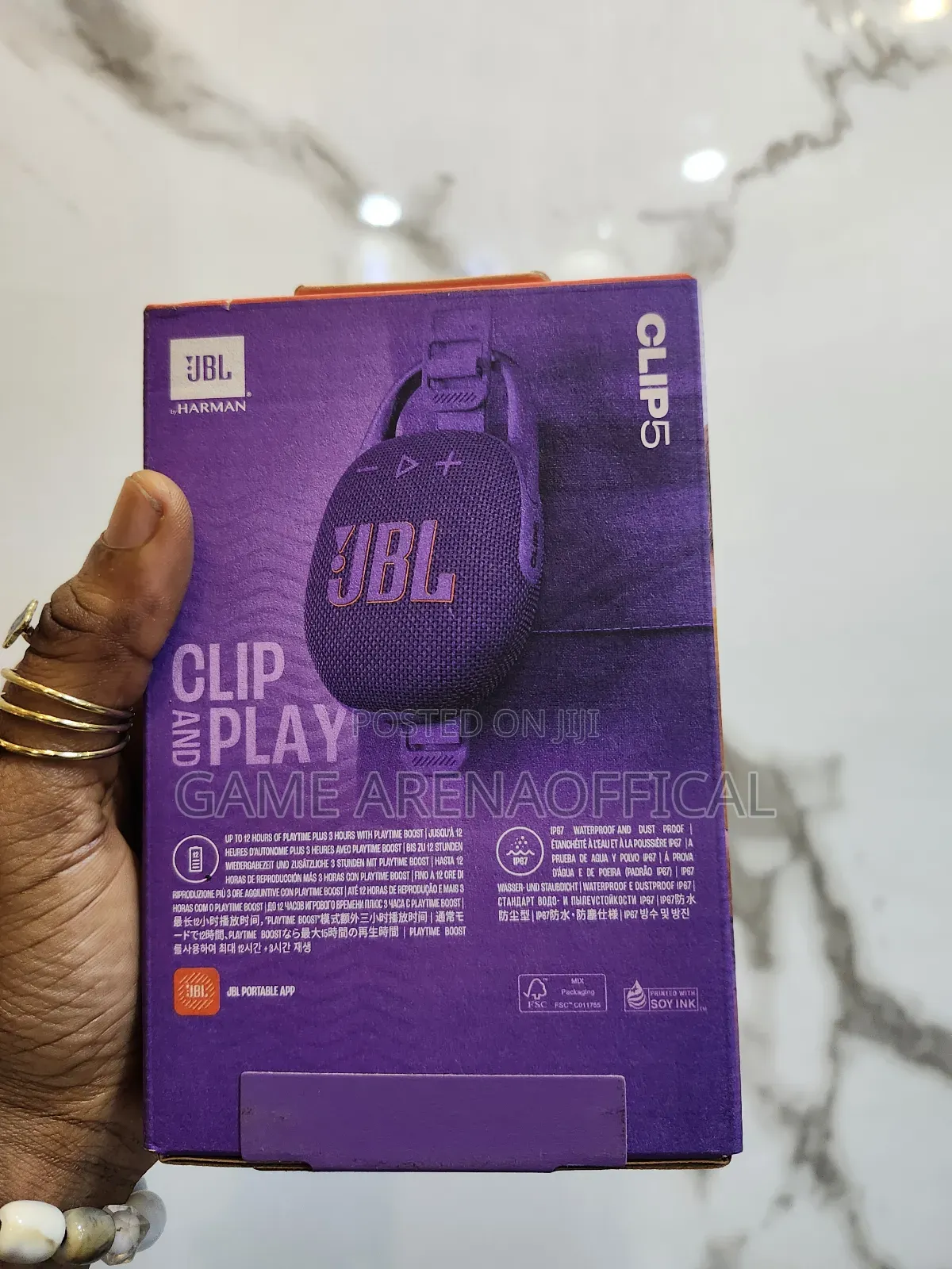 JBL Clip 5 – Powerful Portable Sound Anywhere