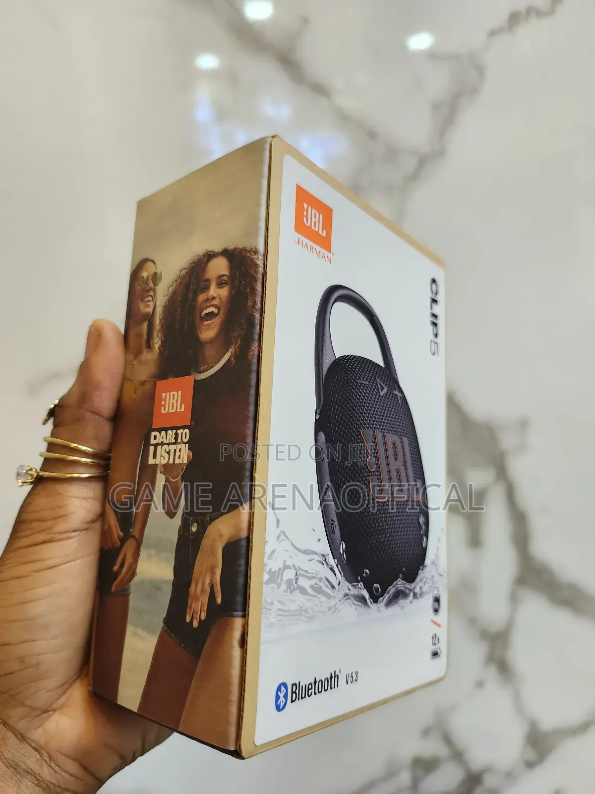 JBL Clip 5 – Waterproof Bluetooth Speaker (V5.3)