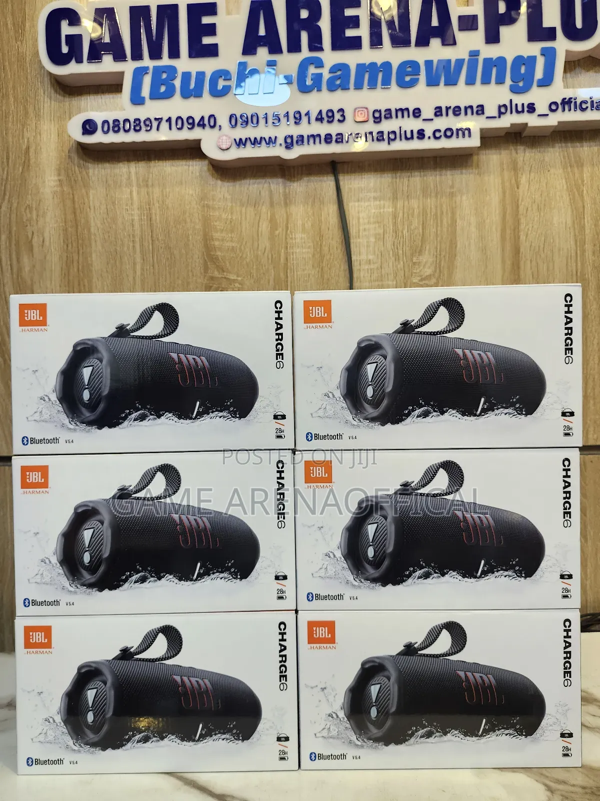 JBL Charge 6 – Portable Boombox With Deep Bass