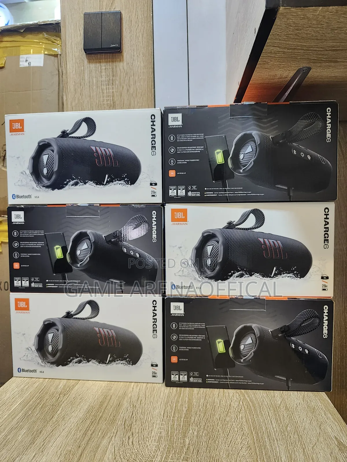 JBL Charge 6 Rechargeable Speaker – Heavy Duty Performance